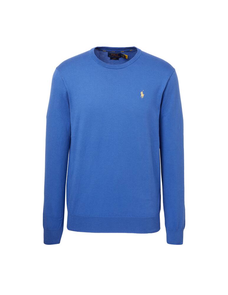 rinascente Polo Ralph Lauren Maglione girocollo in cotone - blu