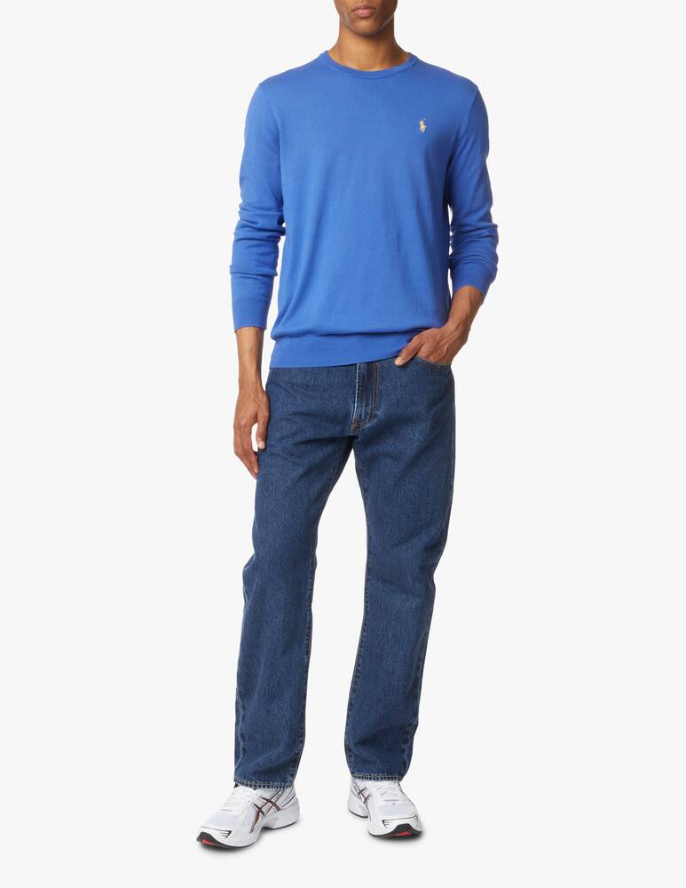 rinascente Polo Ralph Lauren Maglione girocollo in cotone - blu