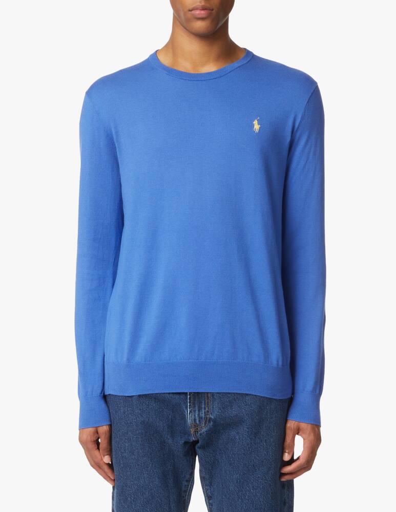 rinascente Polo Ralph Lauren Maglione girocollo in cotone - blu
