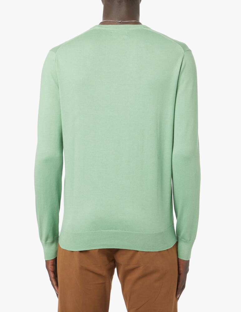 rinascente Polo Ralph Lauren Maglia girocollo cotone rasato - verde