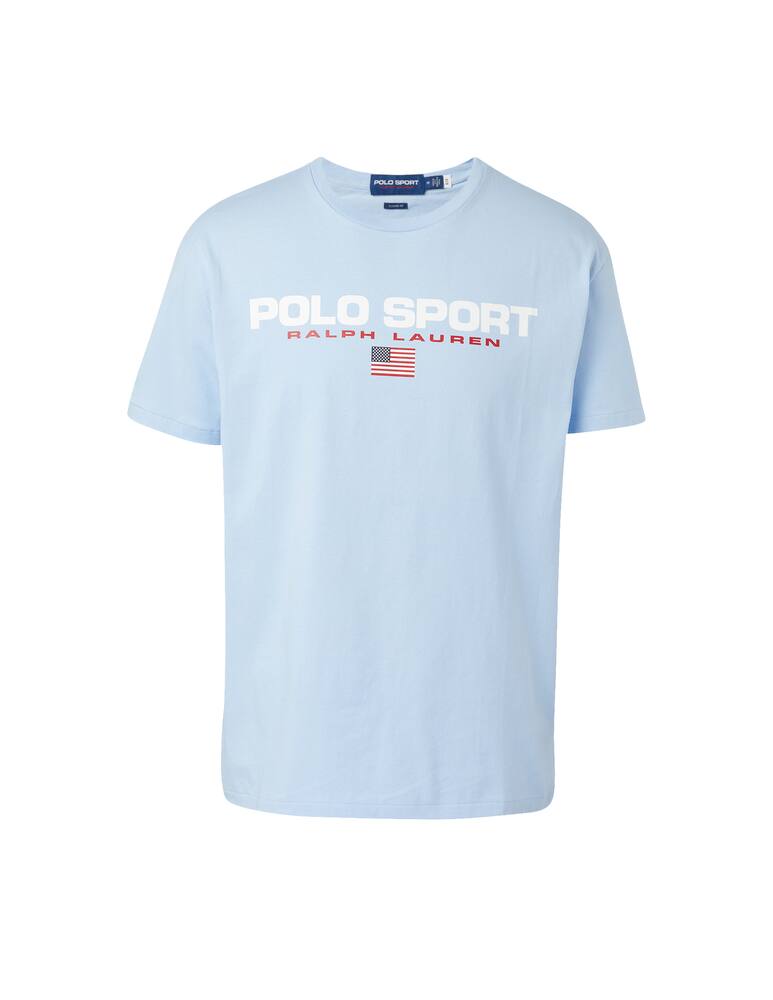 rinascente Polo Ralph Lauren T-shirt polo sport chest lettering - blue