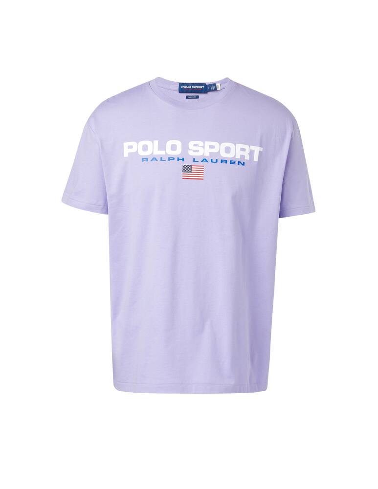 rinascente Polo Ralph Lauren Maglietta girocollo polo sport scritta - viola