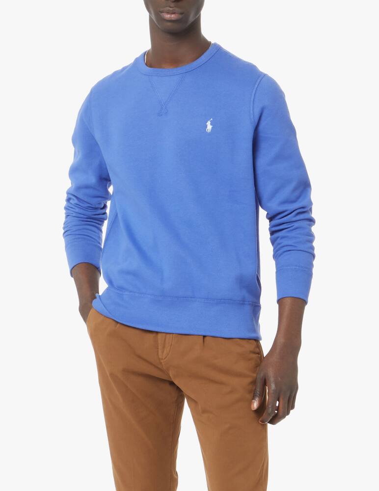 Polo Ralph Lauren Felpa girocollo rl fleece - blu - immagine 1 Polo Ralph Lauren Felpa girocollo rl fleece - blu - immagine 1