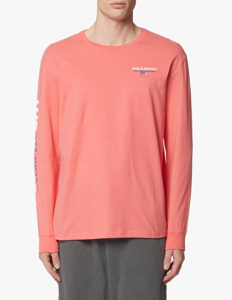 rinascente Polo Ralph Lauren Long sleeve t-shirt polo sport - red