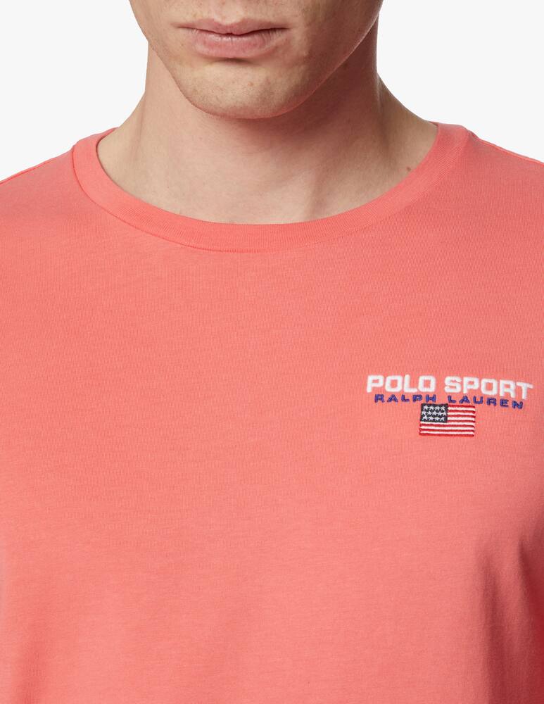 rinascente Polo Ralph Lauren Long sleeve t-shirt polo sport - red