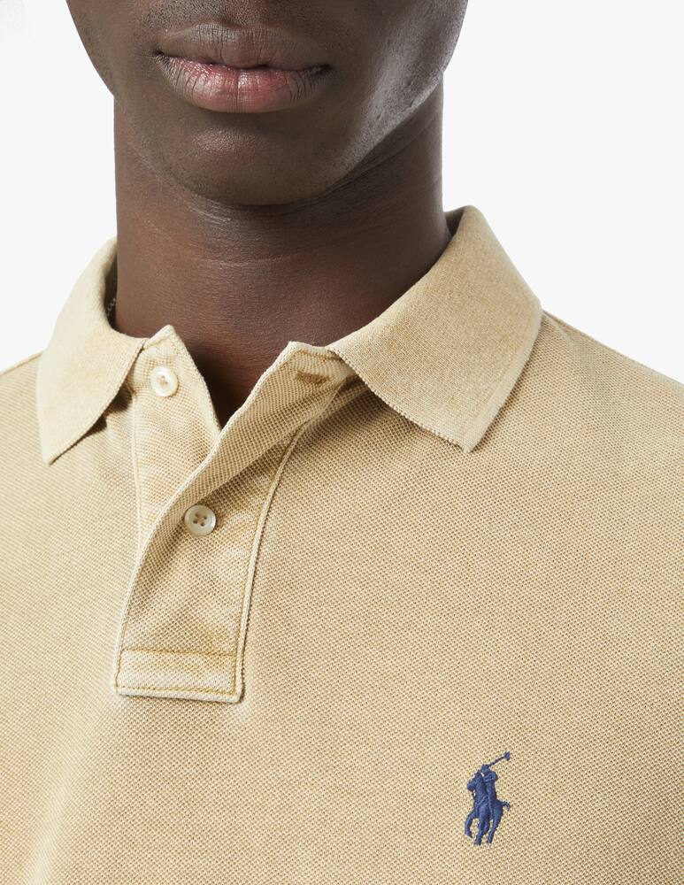 rinascente Polo Ralph Lauren Custom fit short sleeve polo shirt - olive