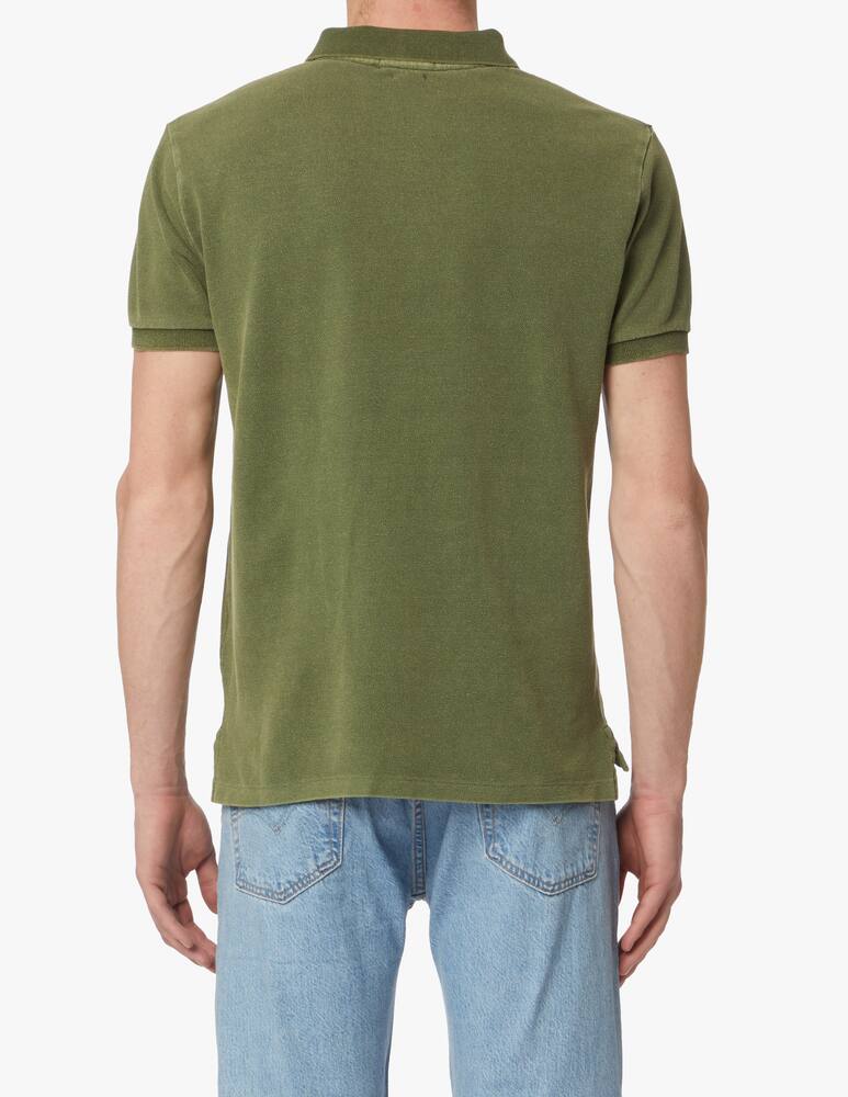 rinascente Polo Ralph Lauren Custom fit short sleeve polo shirt - olive