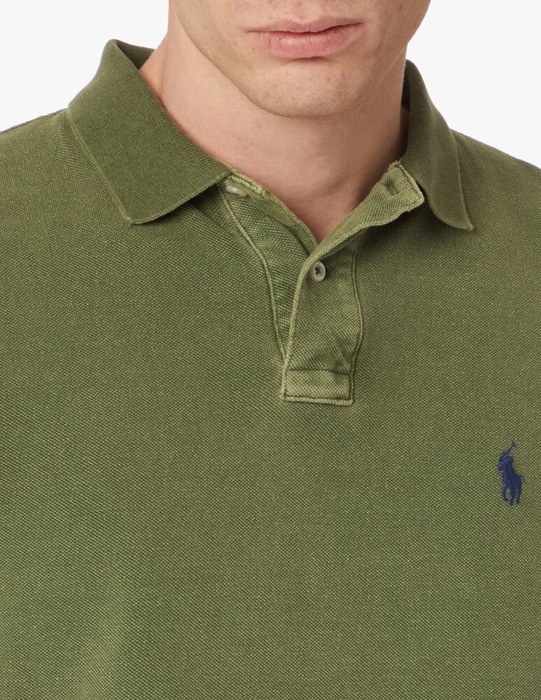 rinascente Polo Ralph Lauren Custom fit short sleeve polo shirt - olive