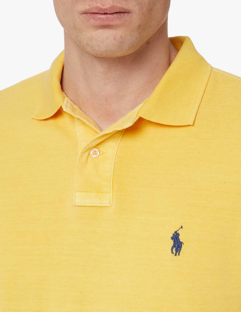 rinascente Polo Ralph Lauren Custom fit short sleeve polo shirt - yellow