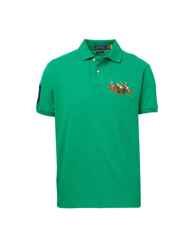 rinascente Polo Ralph Lauren Polo manica corta mesh pony - verde