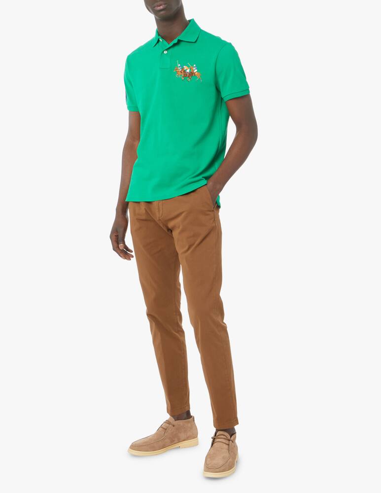 rinascente Polo Ralph Lauren Polo manica corta mesh pony - verde