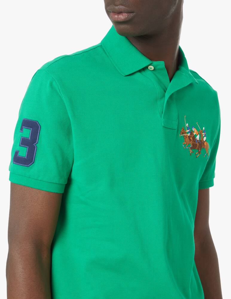 rinascente Polo Ralph Lauren Polo manica corta mesh pony - verde