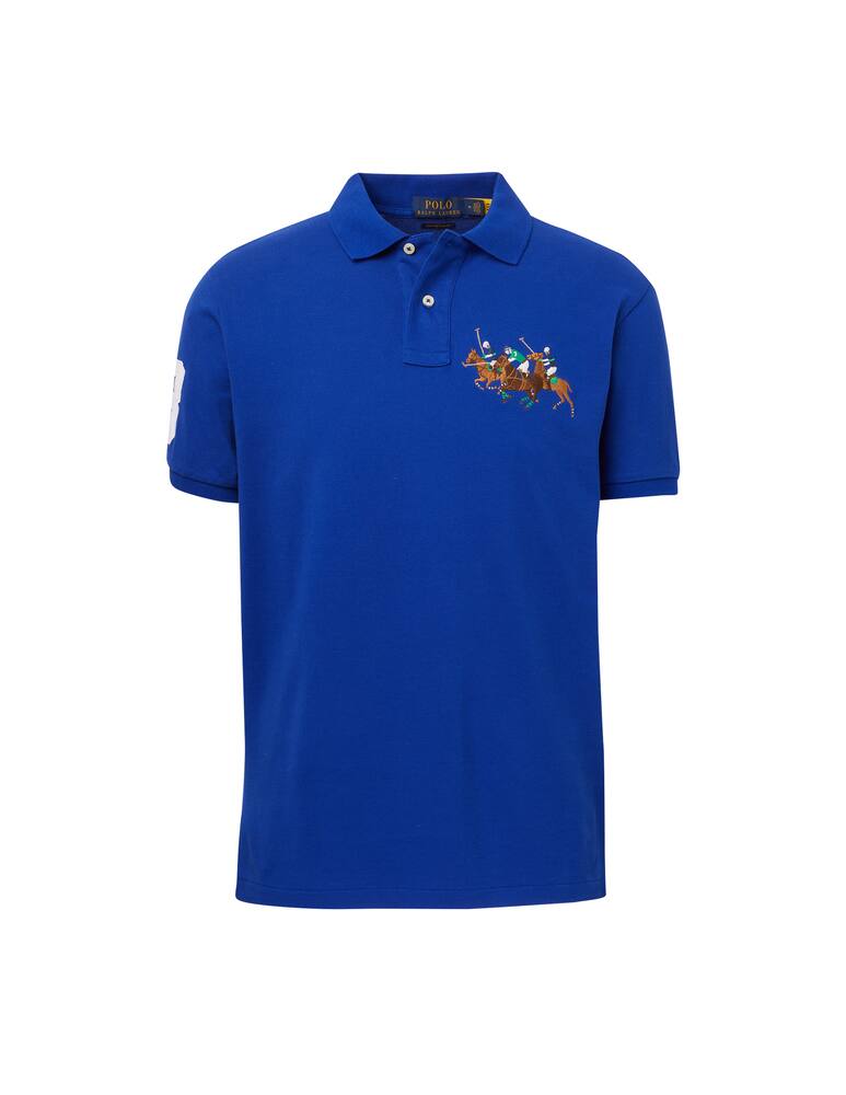 rinascente Polo Ralph Lauren Polo manica corta mesh pony - blu