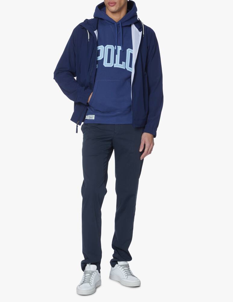 rinascente Polo Ralph Lauren Big logo hoodie - blue