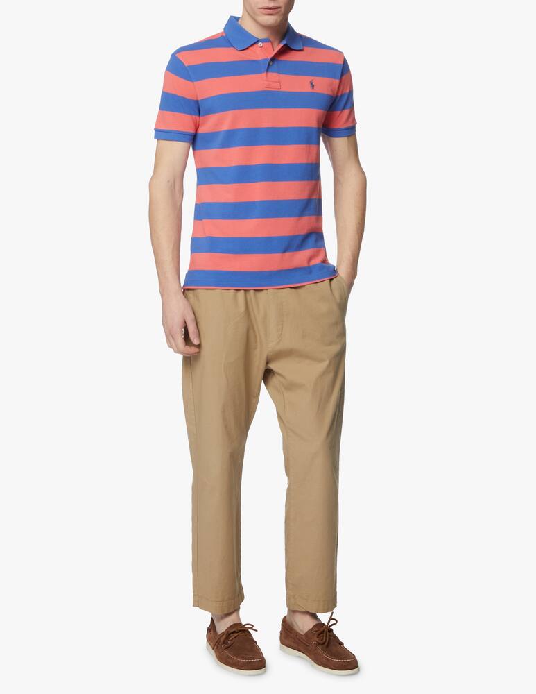 rinascente Polo Ralph Lauren Polo manica corta a righe - rosso