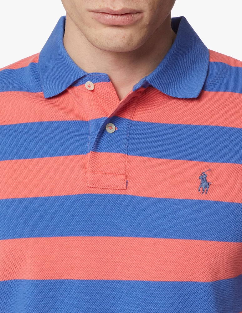 rinascente Polo Ralph Lauren Polo manica corta a righe - rosso