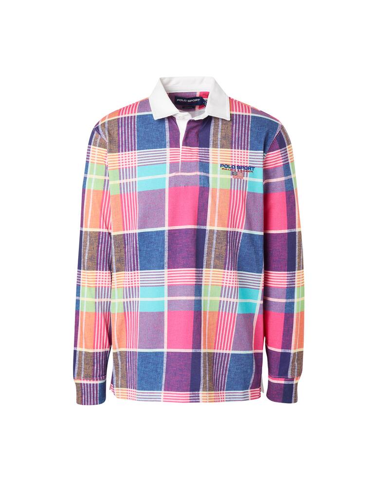 rinascente Polo Ralph Lauren Polo rugby manica lunga - rosa