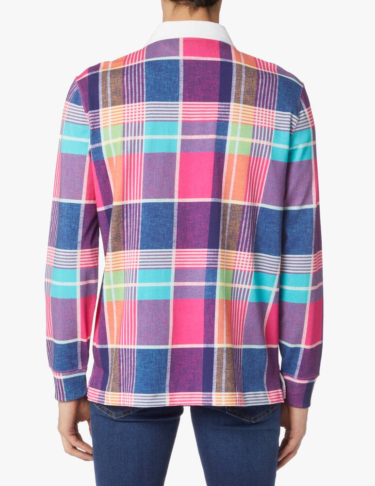 rinascente Polo Ralph Lauren Polo rugby manica lunga - rosa