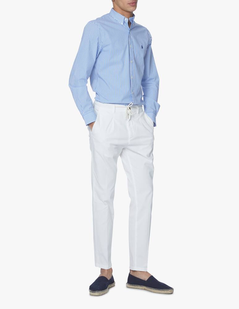 rinascente Polo Ralph Lauren Slim popeline striped shirt 