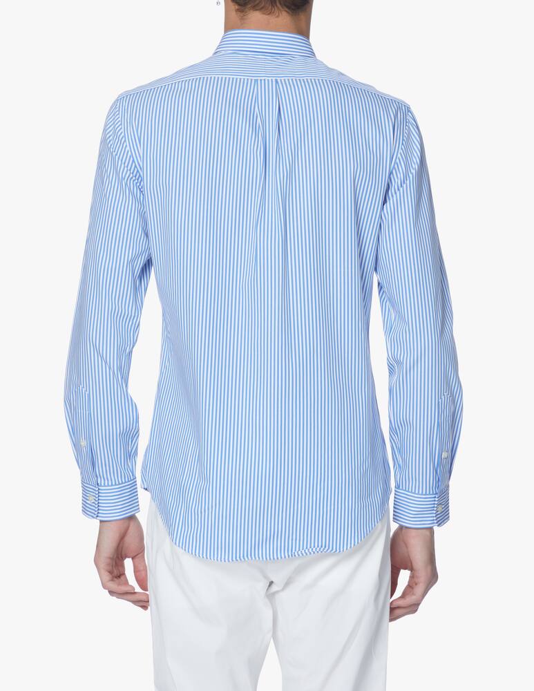 rinascente Polo Ralph Lauren Slim popeline striped shirt 