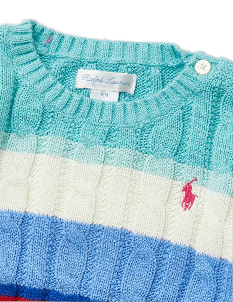 rinascente Polo Ralph Lauren Maglione girocollo in cotone - multicolor