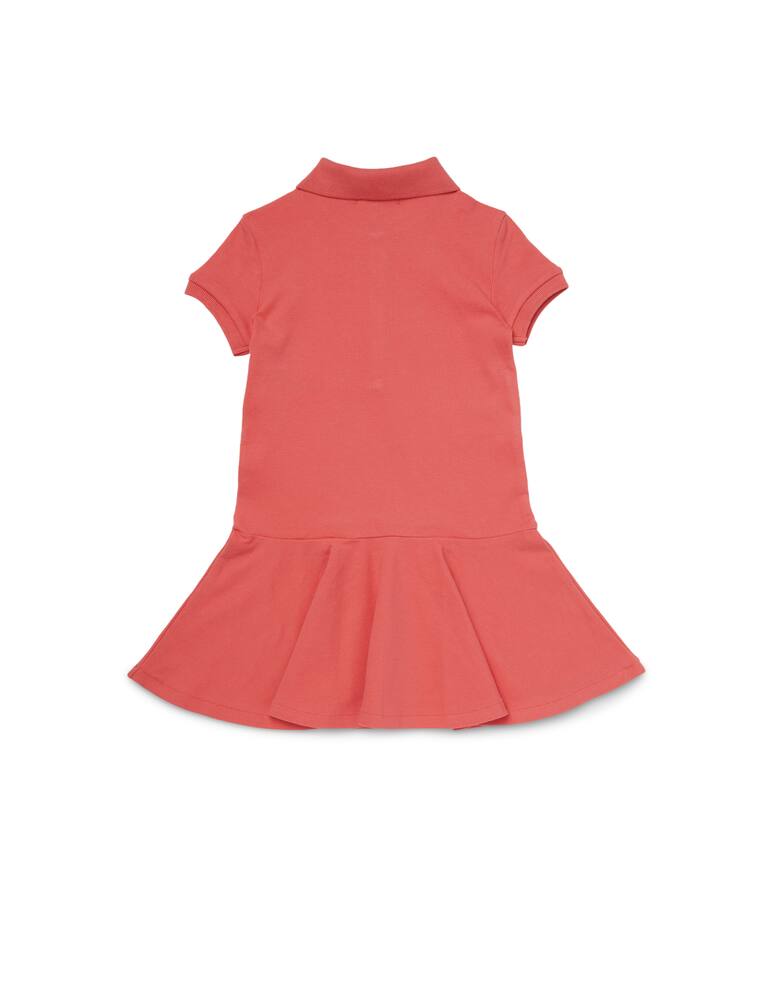 rinascente Polo Ralph Lauren Vestitino manica corta polo knit in cotone - rosso