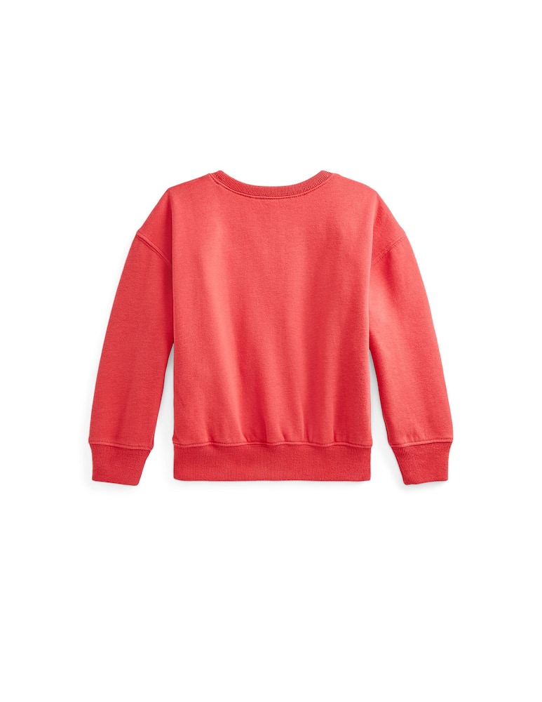 rinascente Polo Ralph Lauren Cotton crewneck sweatshirt - red