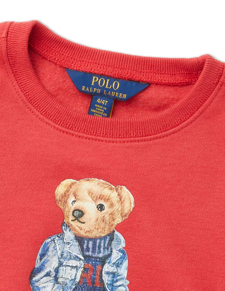 rinascente Polo Ralph Lauren Cotton crewneck sweatshirt - red