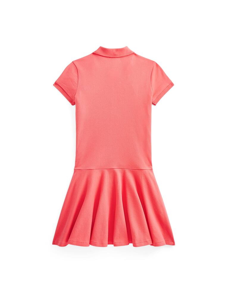 rinascente Polo Ralph Lauren Cotton knit short sleeve dress - red