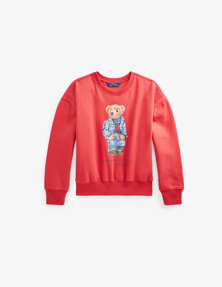 rinascente Polo Ralph Lauren Cotton crewneck sweatshirt - red