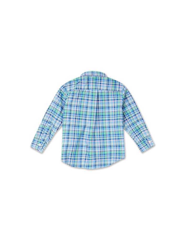 Polo Ralph Lauren Cotton sport long sleeve shirt - blue - picture 3