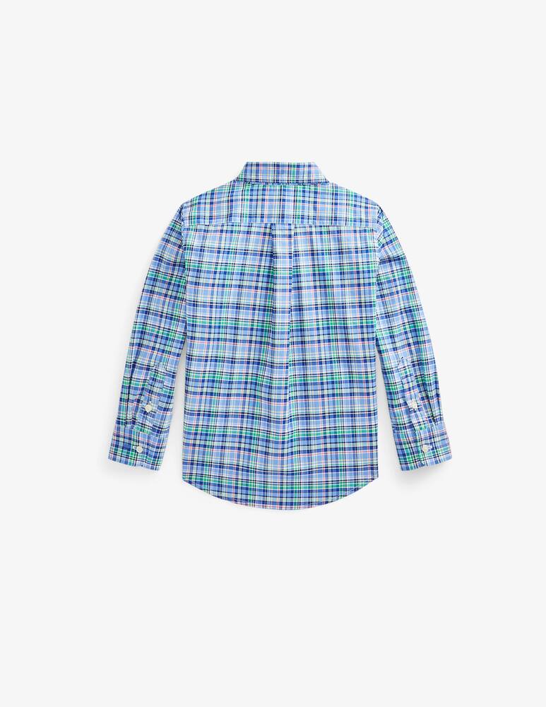 rinascente Polo Ralph Lauren Cotton sport long sleeve shirt - blue