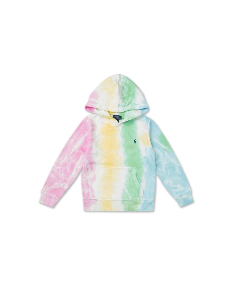 rinascente Polo Ralph Lauren Cotton tie dye hooded sweatshirt - multi
