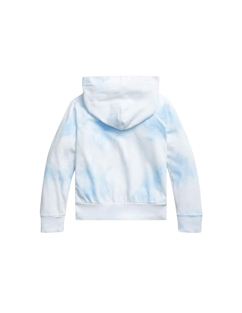 rinascente Polo Ralph Lauren Cotton knuit hooded sweatshirt - blue