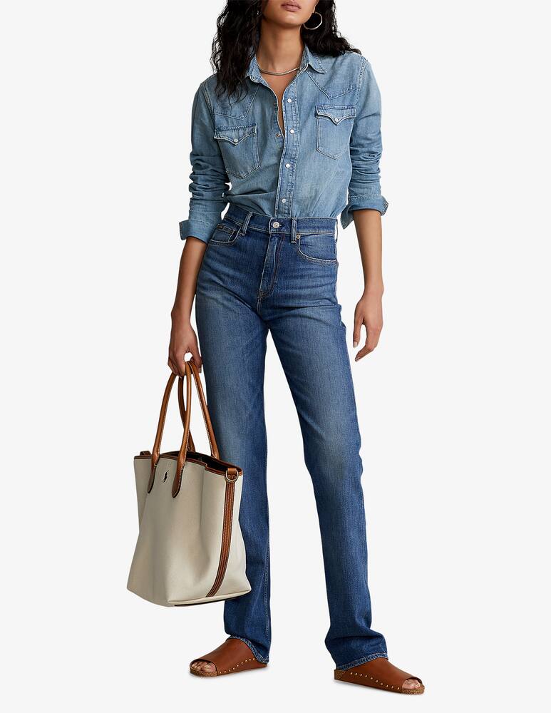 rinascente Polo Ralph Lauren Pantaloni a gamba dritta - Blu