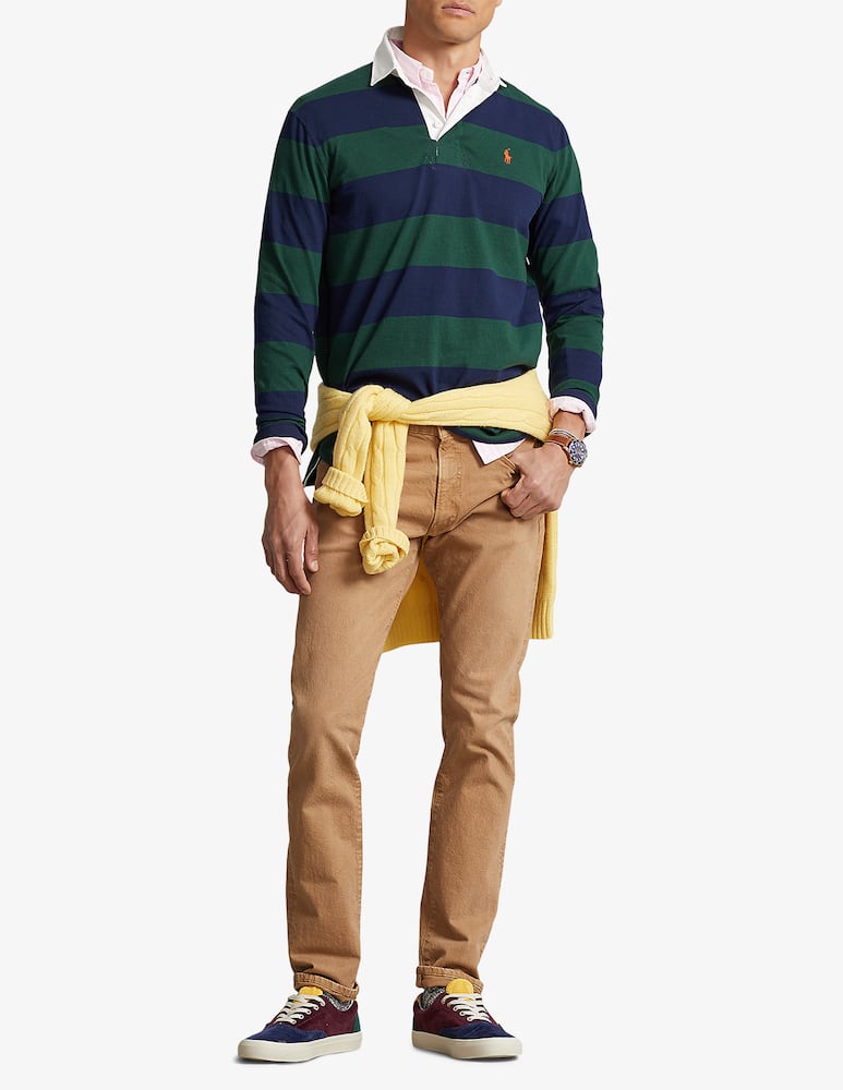 rinascente Polo Ralph Lauren Polo manica lunga rugby a righe