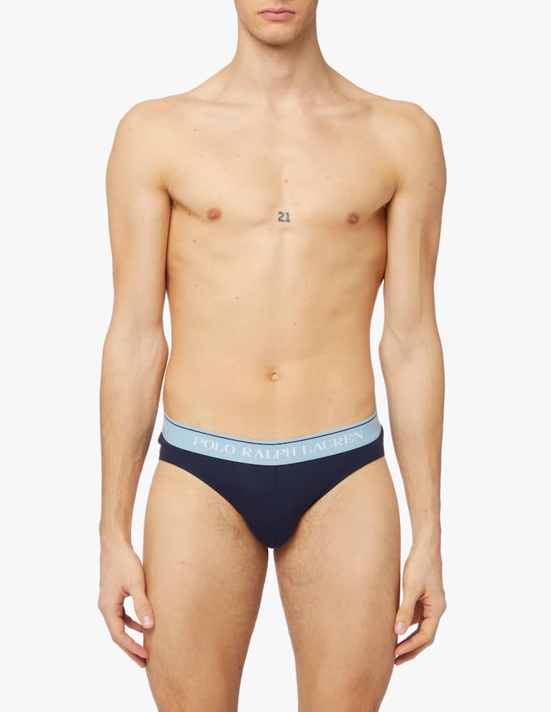 rinascente Polo Ralph Lauren Brief-3 pack - blue