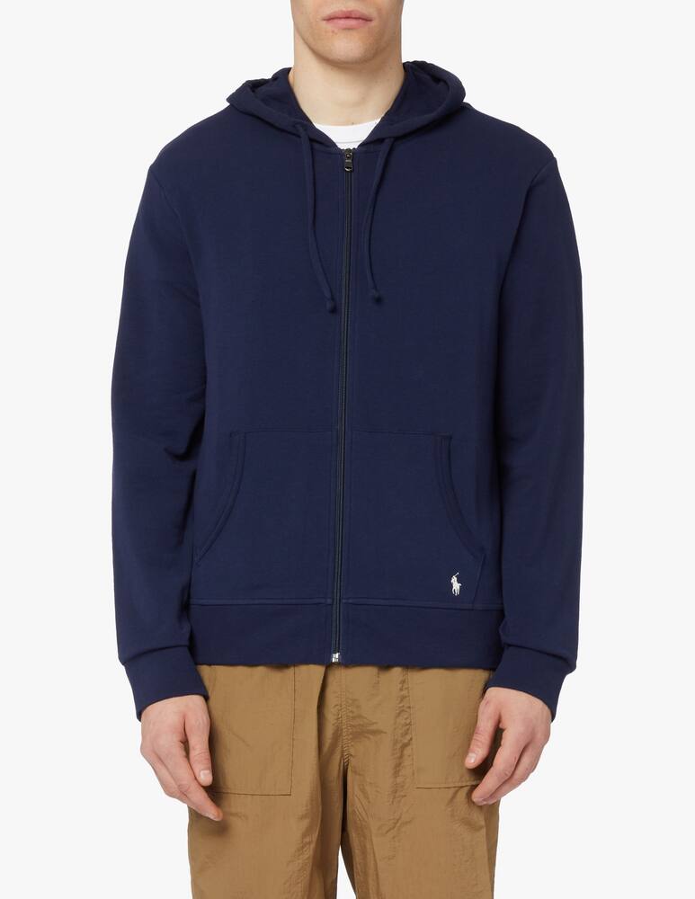 rinascente Polo Ralph Lauren Maglia manica lunga con cappuccio pigiama - blu