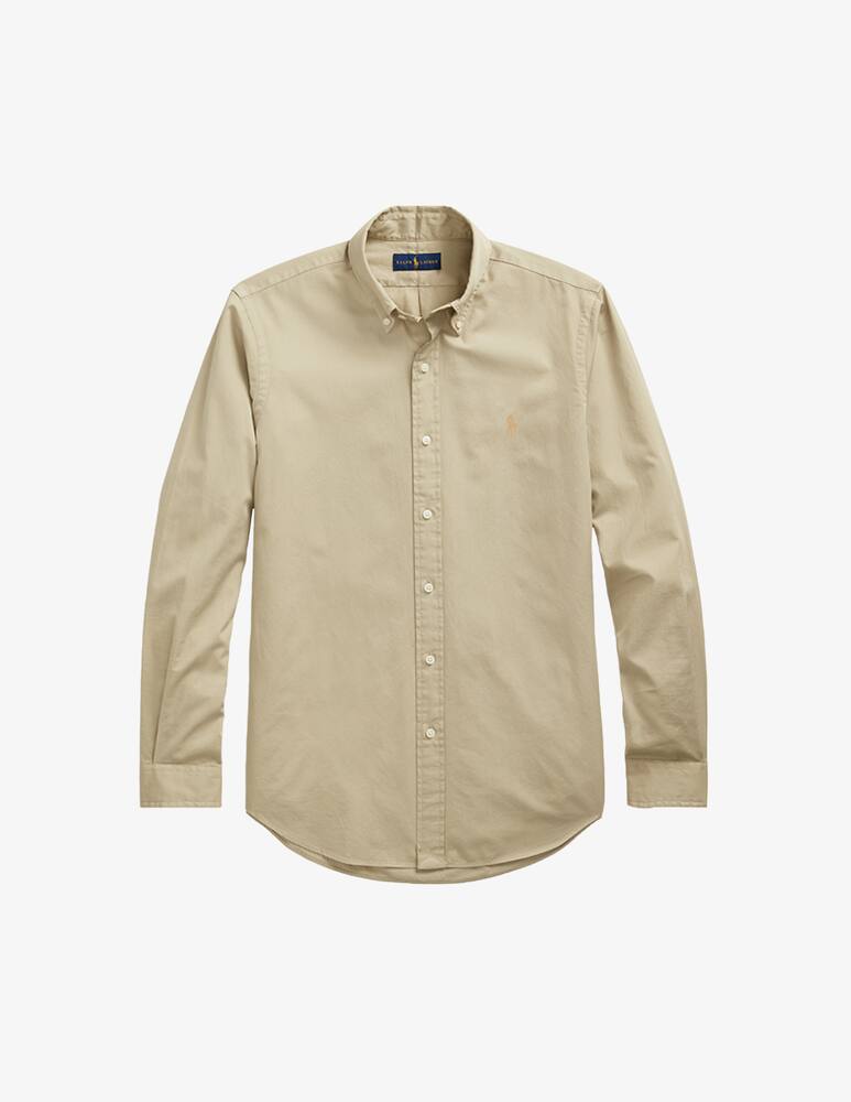 rinascente Polo Ralph Lauren Camicia slim est in cotone twill - Beige