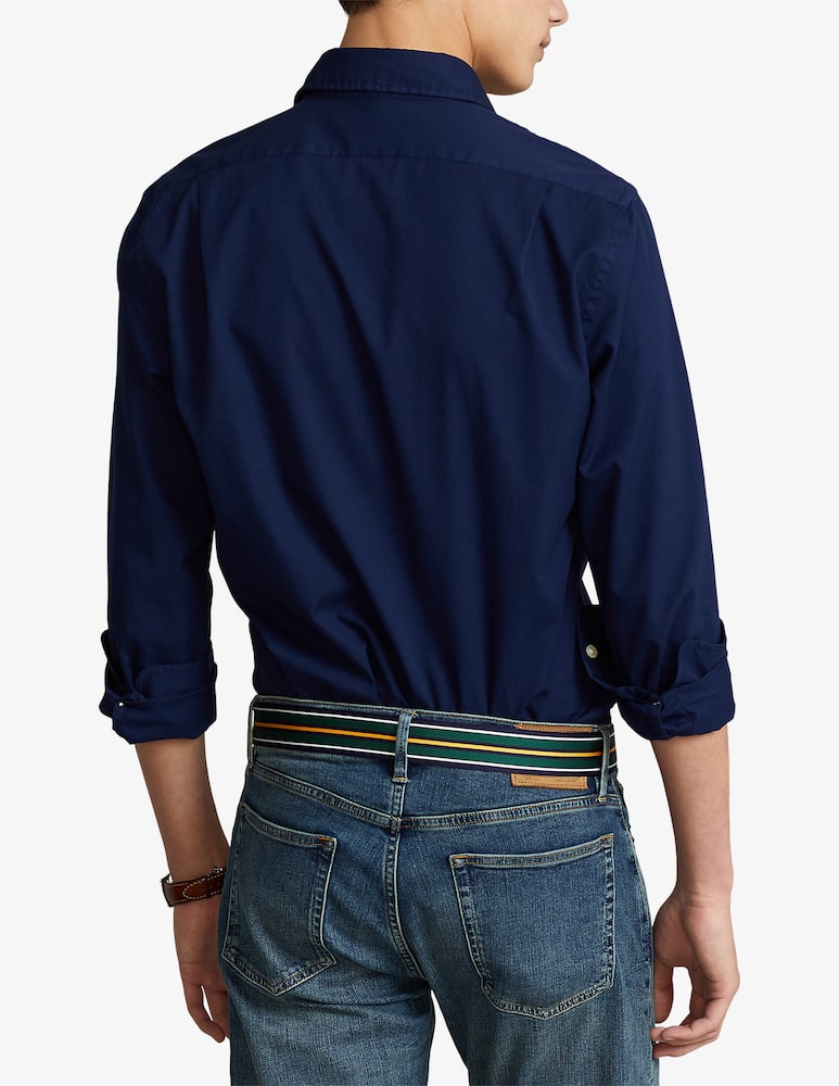 rinascente Polo Ralph Lauren Slim cotton shirt - Blue