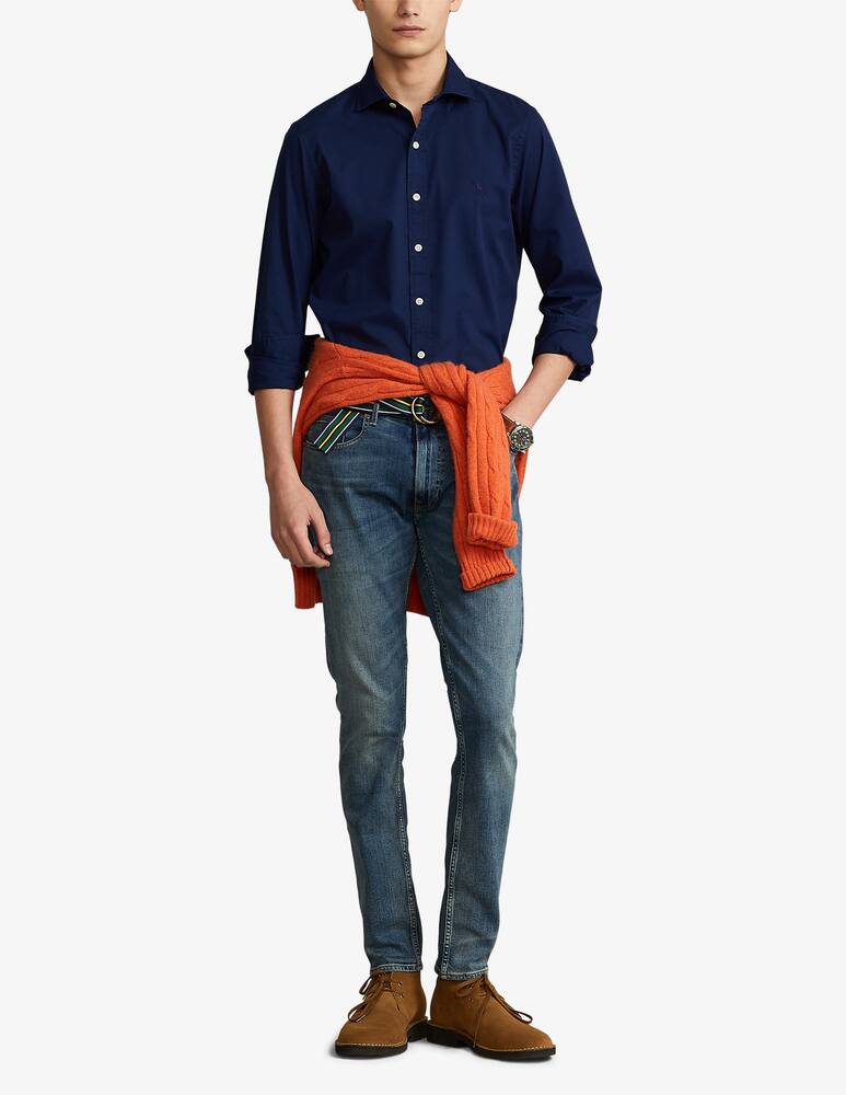 rinascente Polo Ralph Lauren Slim cotton shirt - Blue