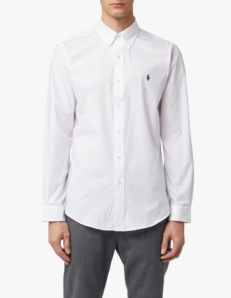 Polo Ralph Lauren Camicia in popeline stretch custom fit - immagine 1 Polo Ralph Lauren Camicia in popeline stretch custom fit - immagine 1