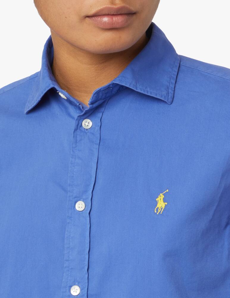 rinascente Polo Ralph Lauren Camicia in cotone relaxed-fit - azzurro