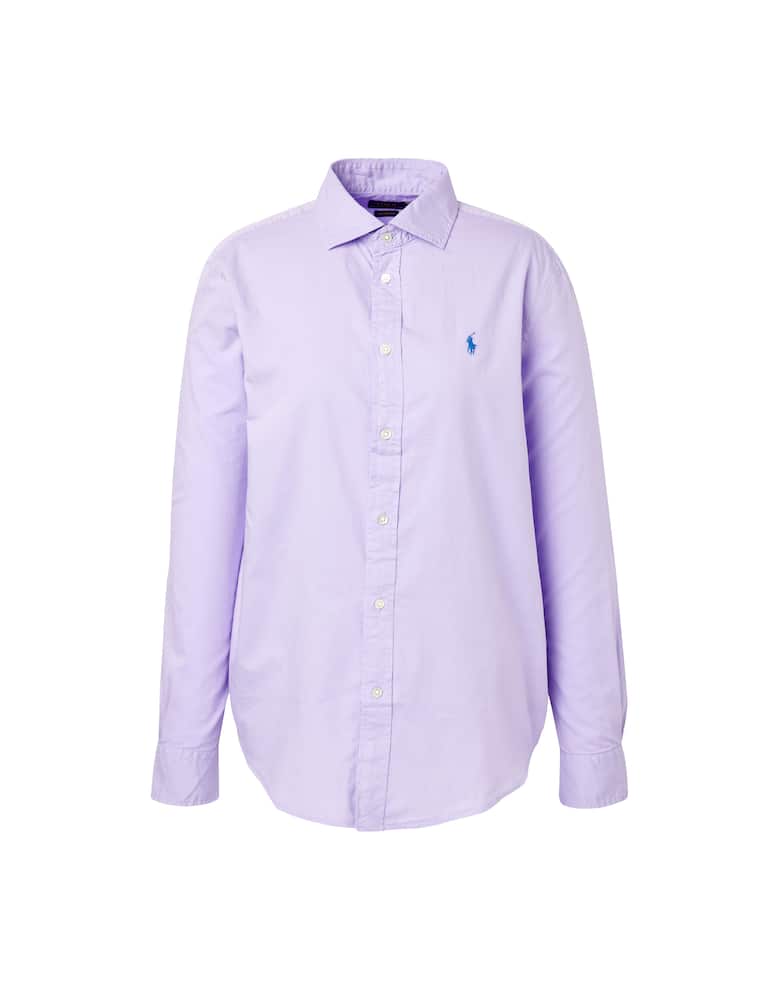 rinascente Polo Ralph Lauren Camicia in cotone relaxed-fit - viola