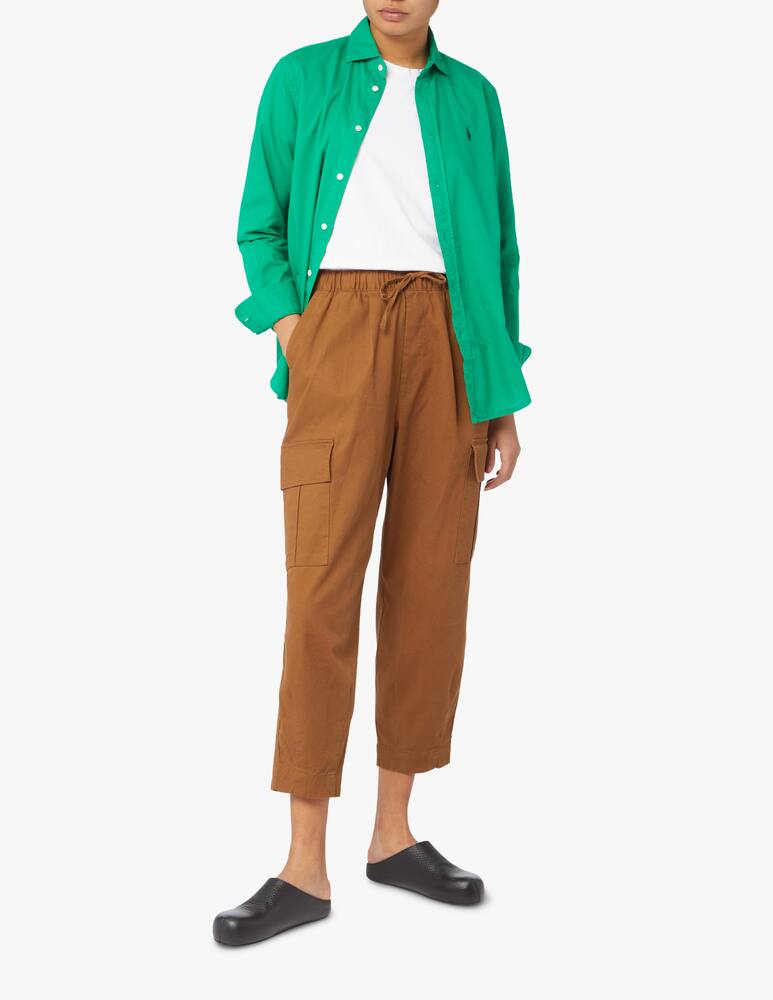 rinascente Polo Ralph Lauren Camicia in cotone relaxed-fit - verde