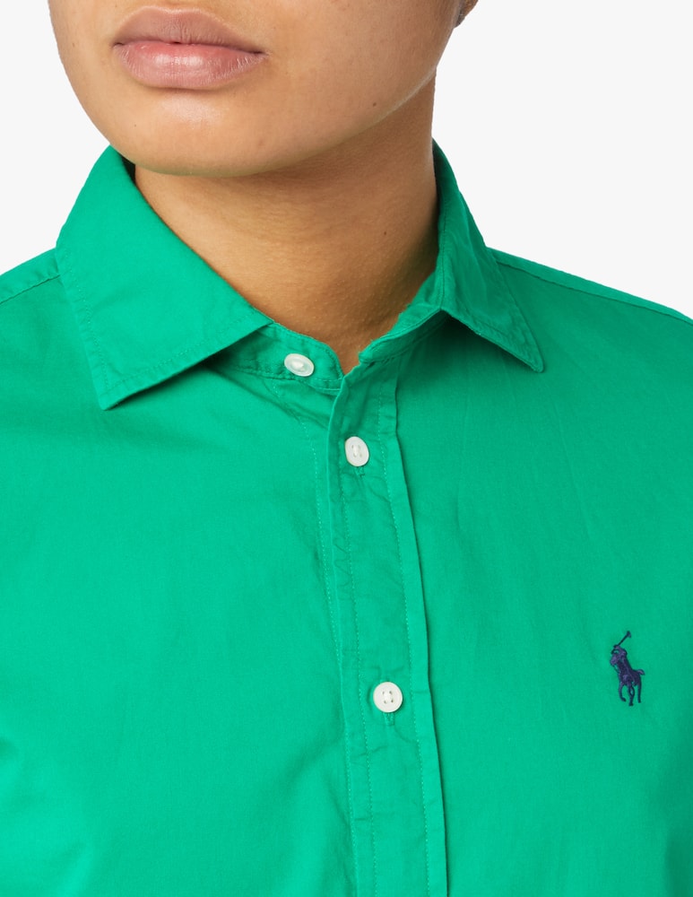 rinascente Polo Ralph Lauren Camicia in cotone relaxed-fit - verde