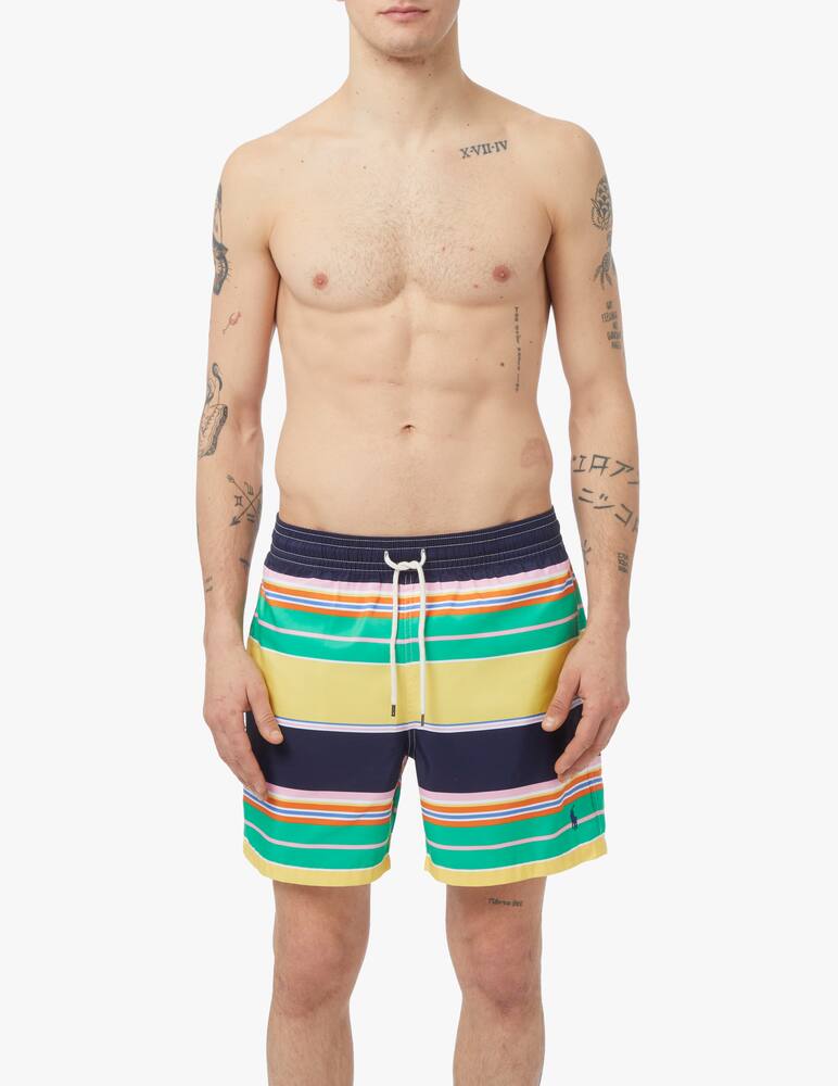 rinascente Polo Ralph Lauren Costume traveler a righe colorblock - multicolor