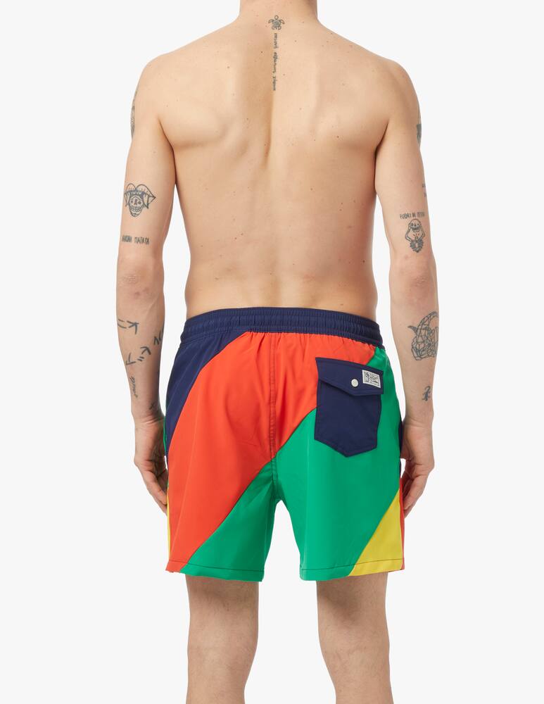 rinascente Polo Ralph Lauren Costume traveler a righe colorblock - multicolor