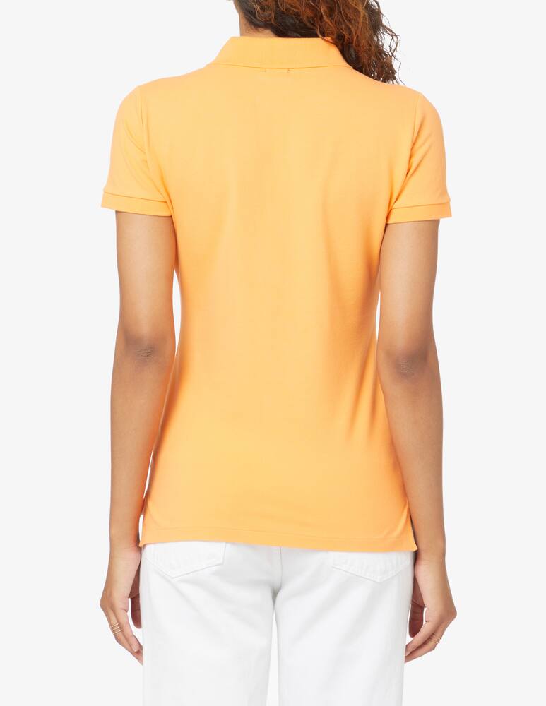 rinascente Polo Ralph Lauren Polo slim manica corta Julie - arancione