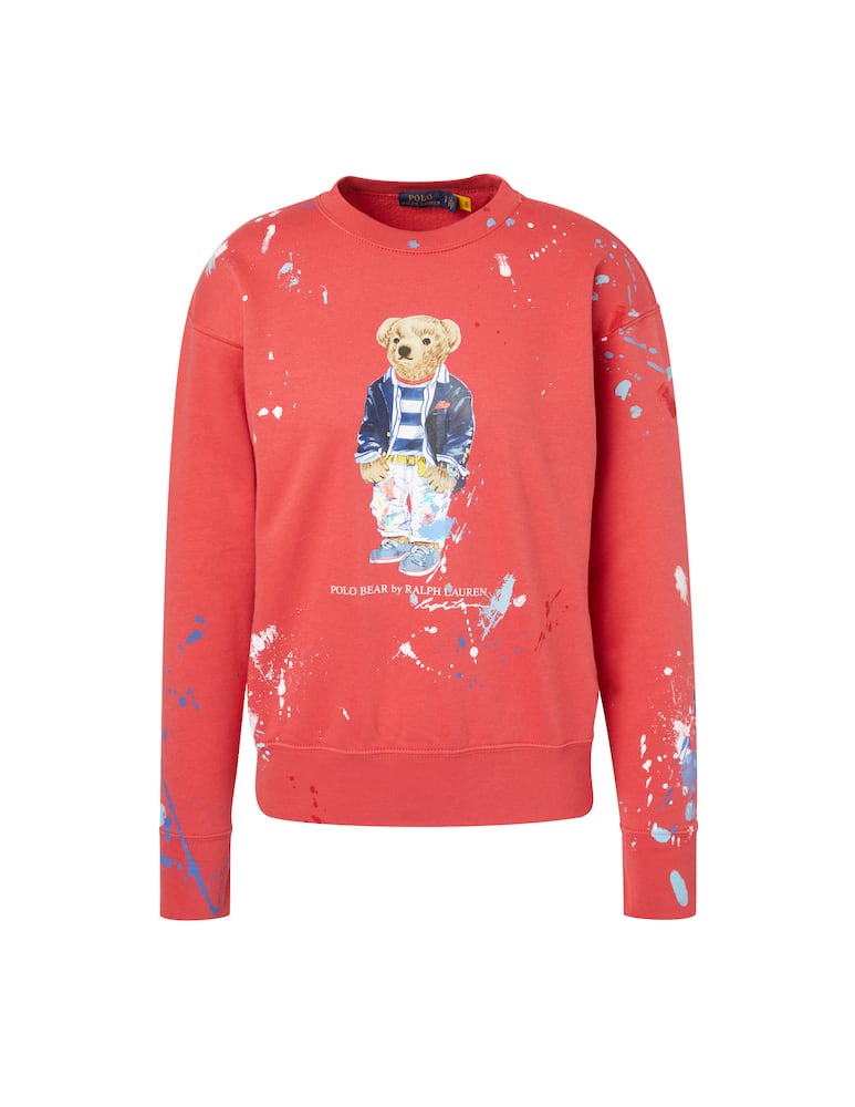 rinascente Polo Ralph Lauren Polo Bear sweatshirt - red